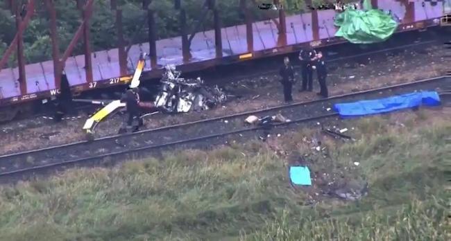 美国一直升机坠毁 机上人员全部死亡